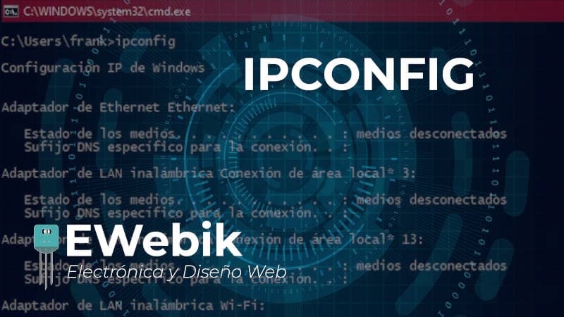 IPCONFIG: ¿Qué es y como puedo utilizar el comando IPCONFIG en Windows?